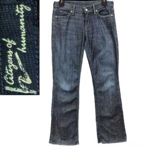 Citizens of Humanity Dita Petite Bootcut Jeans | Dark Wash Women’s Size 27